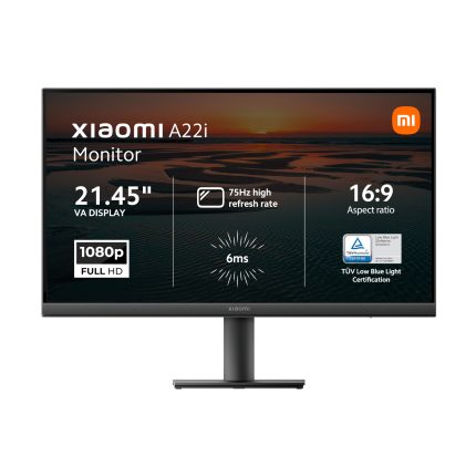 Xiaomi A22i 22" Full HD 1080p VA Monitor (75Hz, 6ms, and VESA Mount)